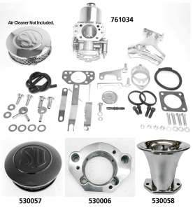 SU Eliminator Carb Kit Polished BT93-99 (IT)
