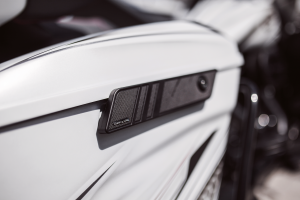 Latch covers black anodised FLH/T93-13 (IT)