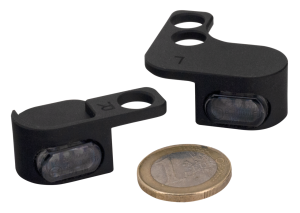 BLK Imperceptible front LED turn signals