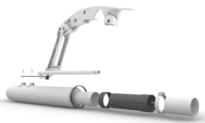Exhaust Extension Kit 5.5" FLH/T17-Up (IT)