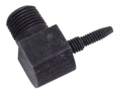 BLk Sniper 1/8NPT male 90 degree adapter (IT)