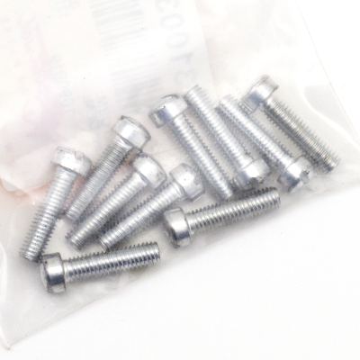 10pck Fillisterhead screw 10-32x3/4, WhP (IT)