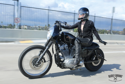 Burly the Jim bar 9" chrome (IT)