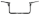 Burly Louie B Apehanger 8" Chrome (IT)