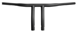Burly 1-1/4" T-Bar 9.5" Rise TBW Black