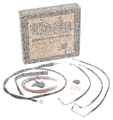 Burly Control Kit 14" Black FLH/T21-Up (IT)