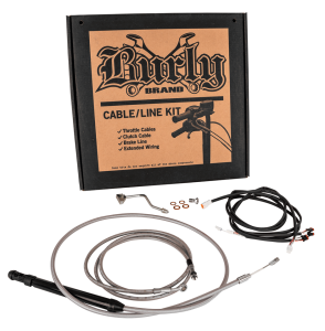Burly Control Kit 16" SS FLH/T21-Up (IT)