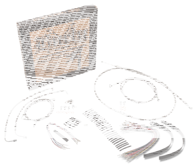 Burly Control Kit 18" SS FLH/T21-Up (IT)