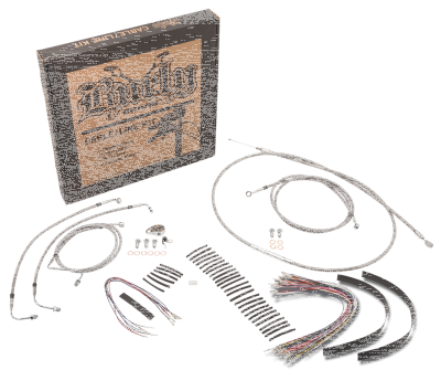 Burly Control Kit 13" SS FLH/T21-Up (IT)