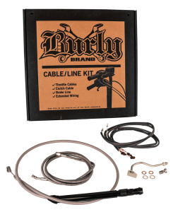 Burly Control Kit 15" SS FLH/T21-Up (IT)