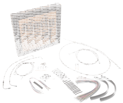 Burly Control Kit 15" SS FLH/T21-Up (IT)