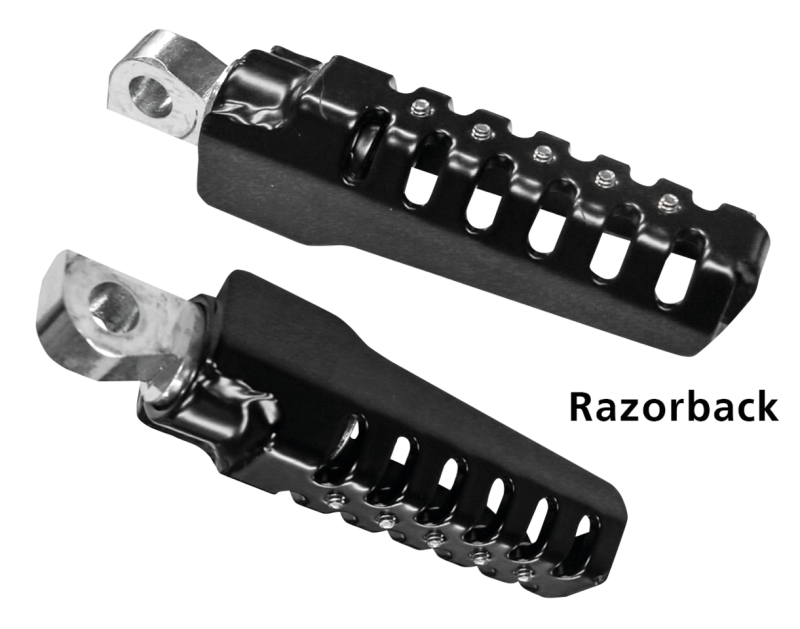 Burly Razorback Foot Pegs Black ST18-Up (IT)