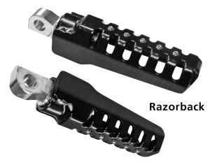 Burly Razorback Foot Pegs Black ST18-Up (IT)