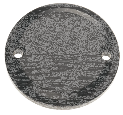 JM Timing Cover Smooth Blk FLH/T17-Up (IT)