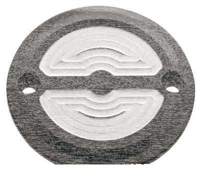 JM Timing Cover Milled Blk FLH/T17-Up (IT)