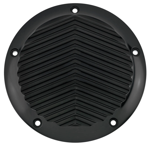 JM Derby Cover V-Fin Blk FLH/T15-Up (IT)