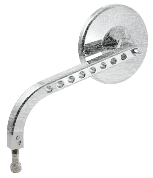 JM Mirror Viewtech 7 Long LH Chrome (IT)
