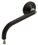 JM Mirror No. 2 Solid Long LH Black