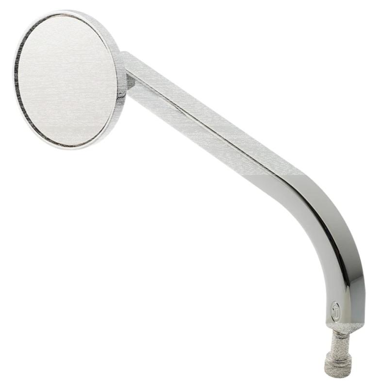 JM Mirror No. 2 Solid Long LH Chrome (IT)