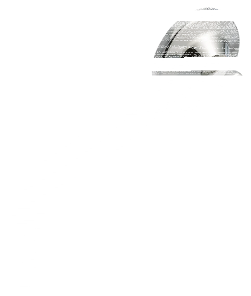 JM Mirror No. 2 Solid Long LH Chrome (IT)