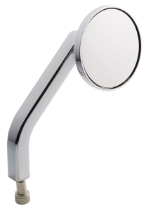 JM Mirror No. 2 Solid Short RH Chrome