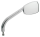 JM Mirror No. 8 Solid Long RH Chrome