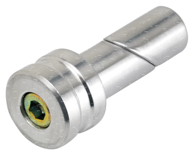 JM Bar-End Adapter 7/8" Fat Bars Silver (IT)