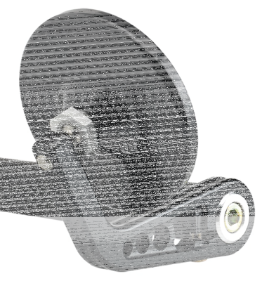 JM Bar-End Mirror 3-1/4" Stem A Black (IT)