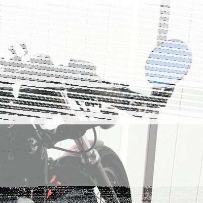 JM Bar-End Mirror 3-1/4" Stem A Black (IT)