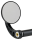 JM Bar-End Mirror 3-1/4" Stem C Black (IT)