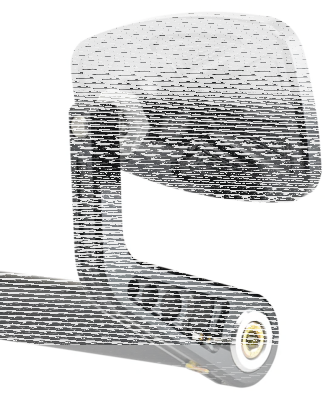 JM Bar-End Mirror Cafe Stem A Black (IT)