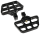 JM DR Floorboards Serr. Blk Scout15-Up (IT)
