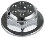 JM Steering Stem Nut Chrome Indian 14-Up