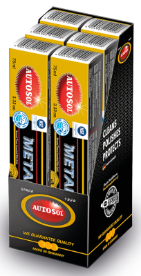 6pck Autosol Metal Polish 75ml