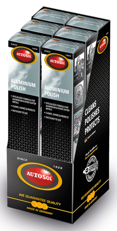 6pck Autosol Aluminum Polish 75ml (IT)