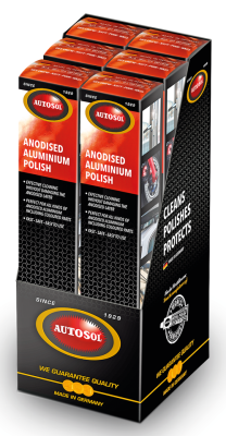 6pck Autosol Anodized Alu Polish 75ml