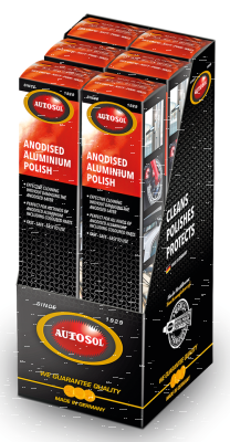 6pck Autosol Anodized Alu Polish 75ml (IT)