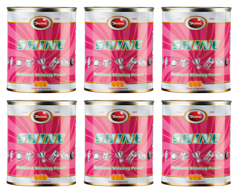 6pck Dursol Nobel Metal Polish 750ml (IT)