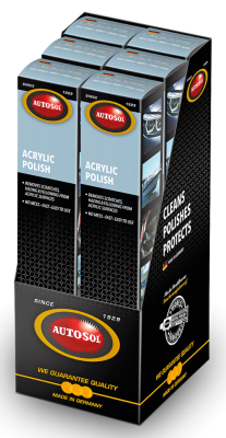 6pck Autosol Acrylic Cleaner 75ml