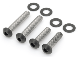 Fender Struts Bolts Matt Blk XL04-22 (IT)