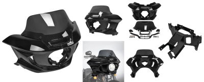 ST Fairing Black Dark Screen FXLRST22-Up (IT)