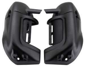 Leg Fairings Matt Carbon FLH/T83-13