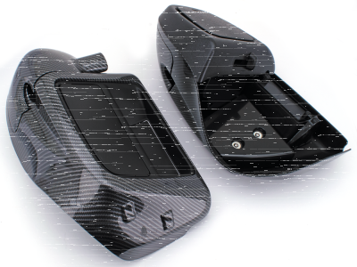 Leg Fairings Gloss Carbon FLH/T14-Up (IT)