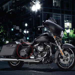 Side Covers Gloss Black FLH/T09-Up