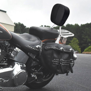 Rigid Sissybar + Pad/Rack Chr FLST86-17 (IT)