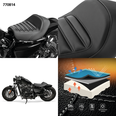 Solo Pleated Seat Black XL10-22 (IT)