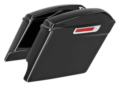 Ext. Saddlebags Gloss Black FLH/T14-Up