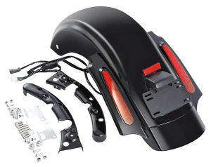 Rear Fender CVO Gloss Black FLH/T09-13