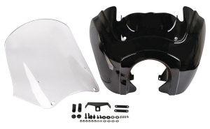 T-Sport Fairing Gloss Black Clear Screen (IT)