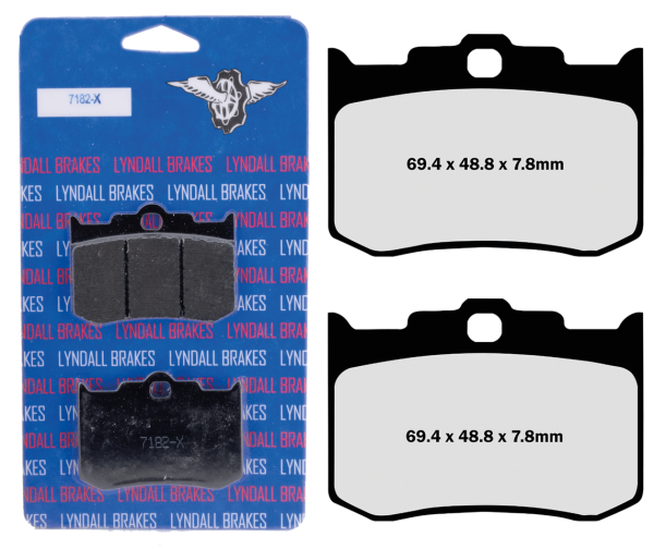 FR+RR Pads Xtreme PM Four Piston Caliper (IT)